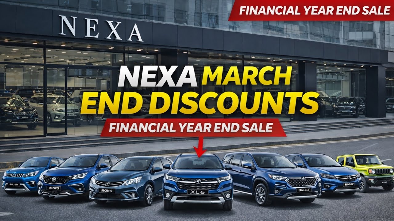 NEXA March End Discounts 2026 | Financial Year End Sale🔥| GV, Baleno, Fronx & XL6✅