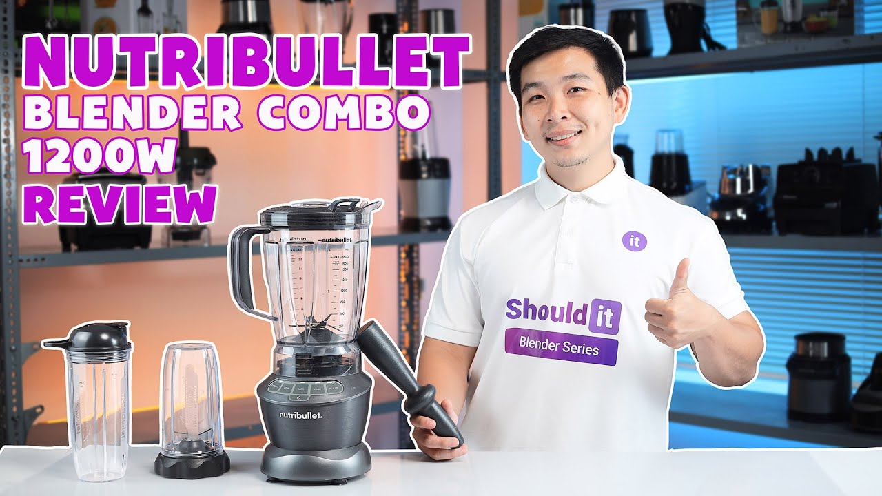 NutriBullet Blender Combo 1200 Watt (ZNBF30500Z) - Great Specs | Shouldit