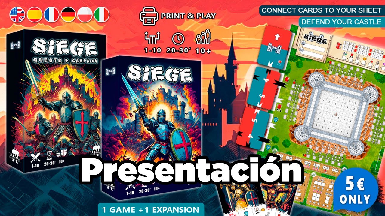 [Presentación] Titan Games: Siege