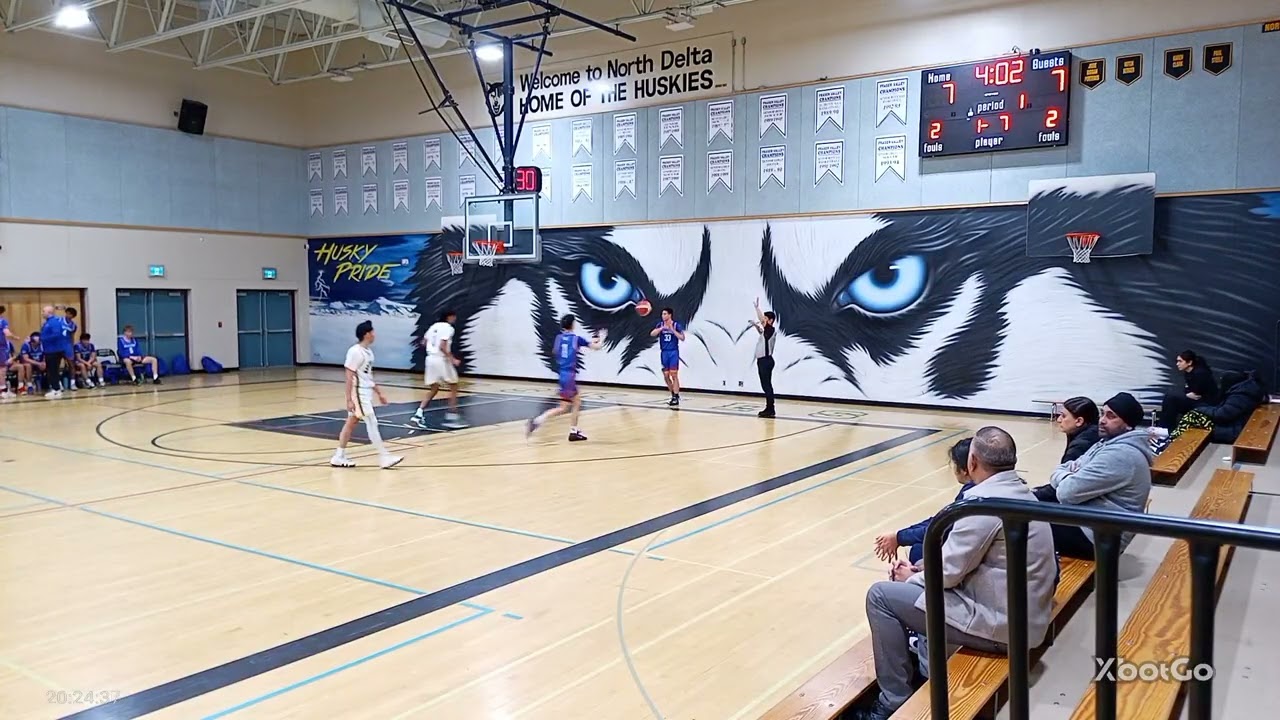 North Delta Huskies Senior Boys Basketball vs  Semiahmoo Thunderbirds January 6, 2026