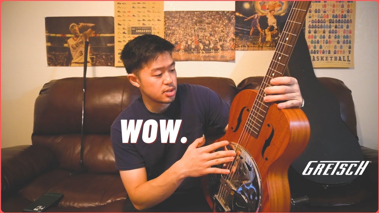 This $500 Gretsch sounds incredible... | G9200 Mahogany Boxcar Resonator