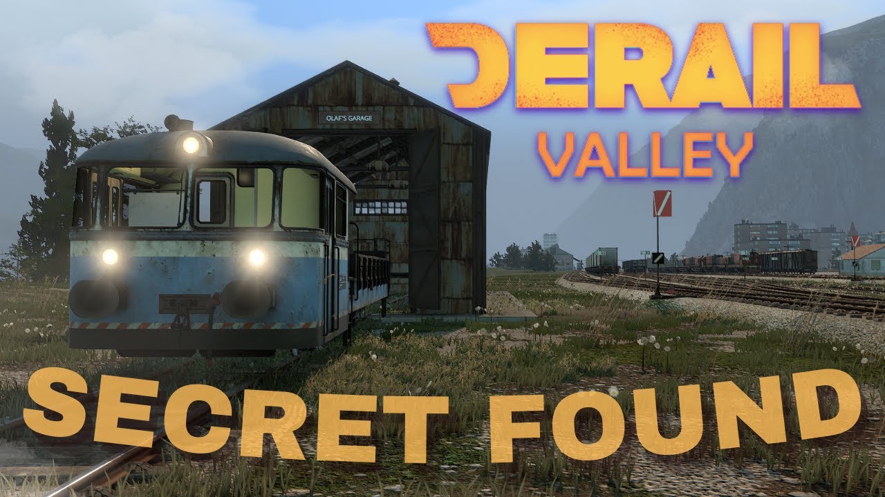 Derail Valley - Secret - Utility Rail Vehicle Unlocked!