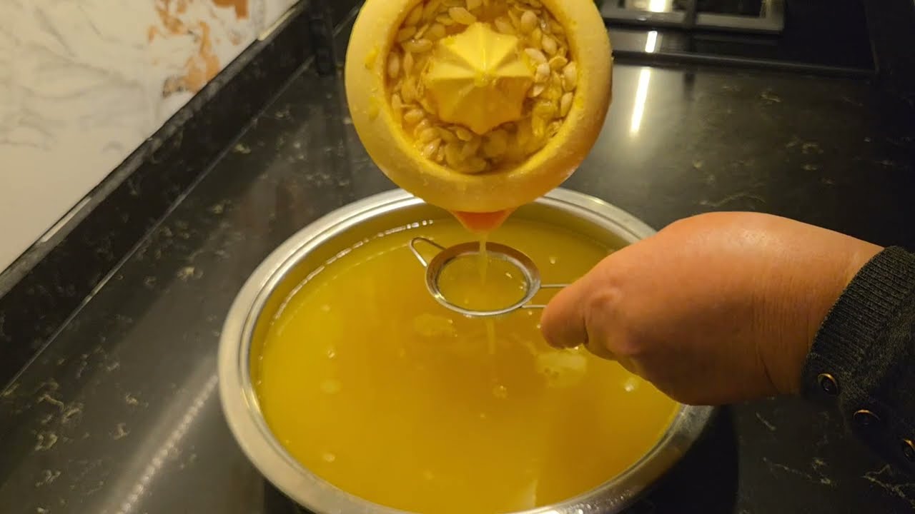 Домашний сок из кислых апельсинов | Натуральный ароматизатор для салатов и закусок