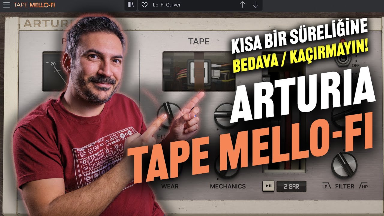 ARTURIA TAPE MELLO-FI (Plugin İncelemesi)