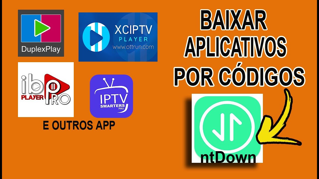 ✔ INSTALANDO APLICATIVOS POR CÓDIGOS NO APP NTDOWN