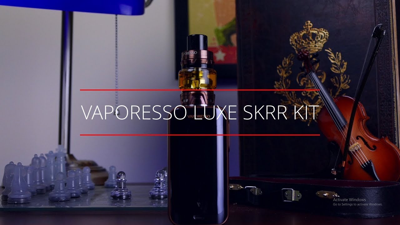 Vaporesso Luxe SKRR Bronze Edition /// DRIP KINGZTV