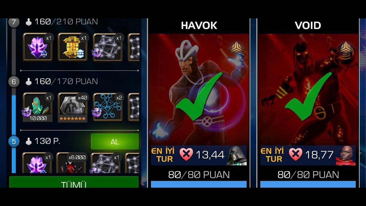 MCOC KOLEZYUMDA YENİ HAFTA VOİD EN RAHAT NEYLE KESİLİR