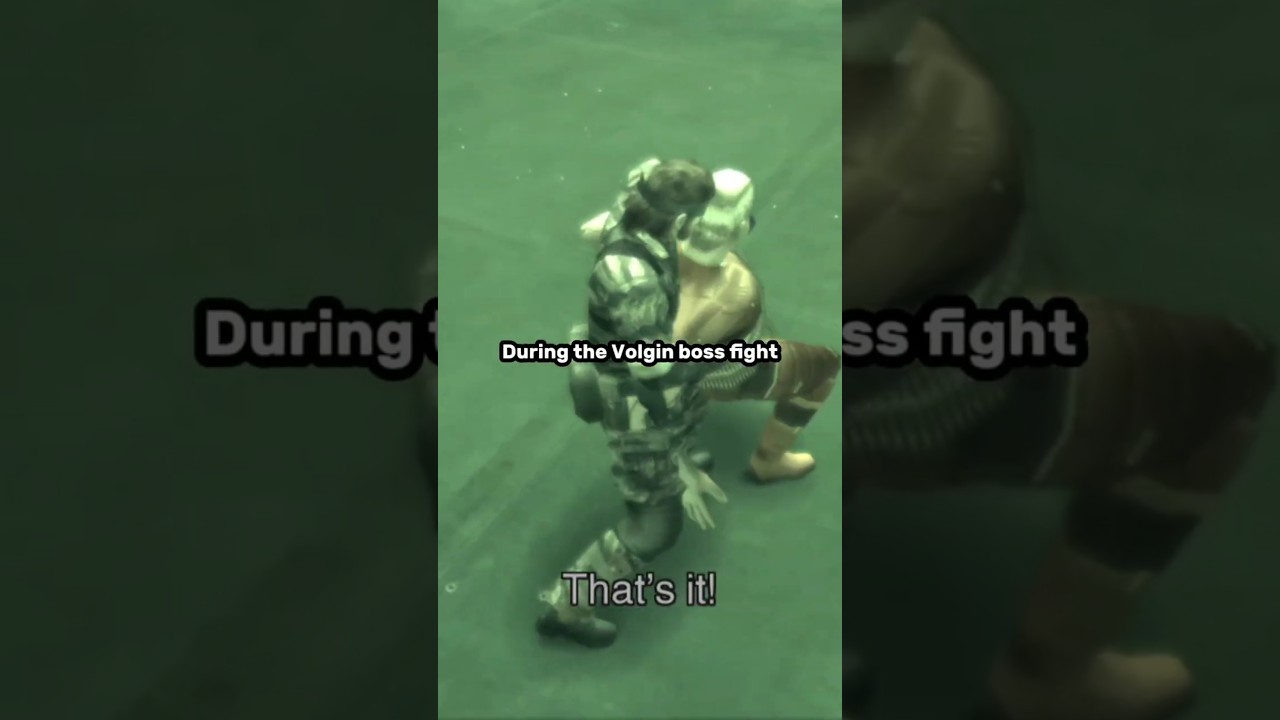 Did You Know That You Could Do This To Volgin In Metal Gear Solid 3?