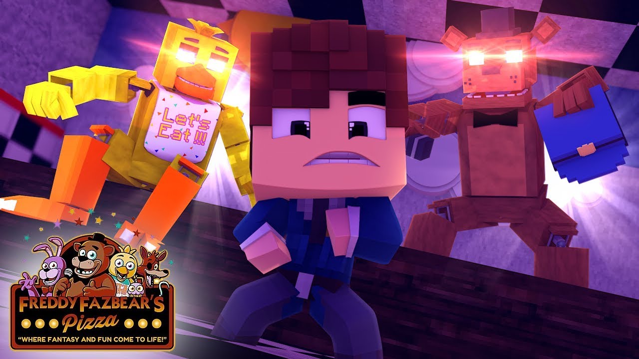 OS BEBÊS POLICIAIS FORAM ATACADOS POR ANIMATRONICS DO FIVE NIGHTS AT FREDDY'S !!! - MINECRAFT