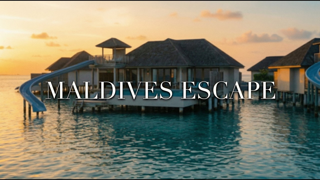 $50,000 Maldives Escape 🌊 | Ultra Luxury Overwater Villa Deep House Mix