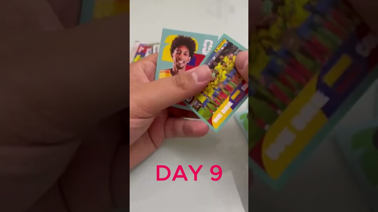 Opening Panini World Cup 2026 Stickers Until I Complete the FULL SET! 🔥 DAY 9 #panini #worldcup