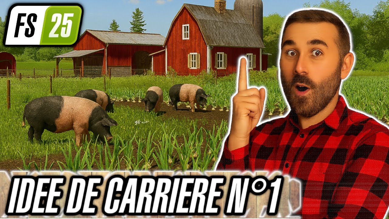 “Besoin d’un objectif sur FS25 ? Voici une carrière pensée pour vous! Riz, Oignons, Cochons & Biogaz