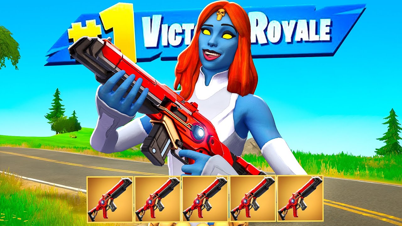 VINCERE UTILIZZANDO SOLO LA NUOVA ARMA SU FORTNITE!