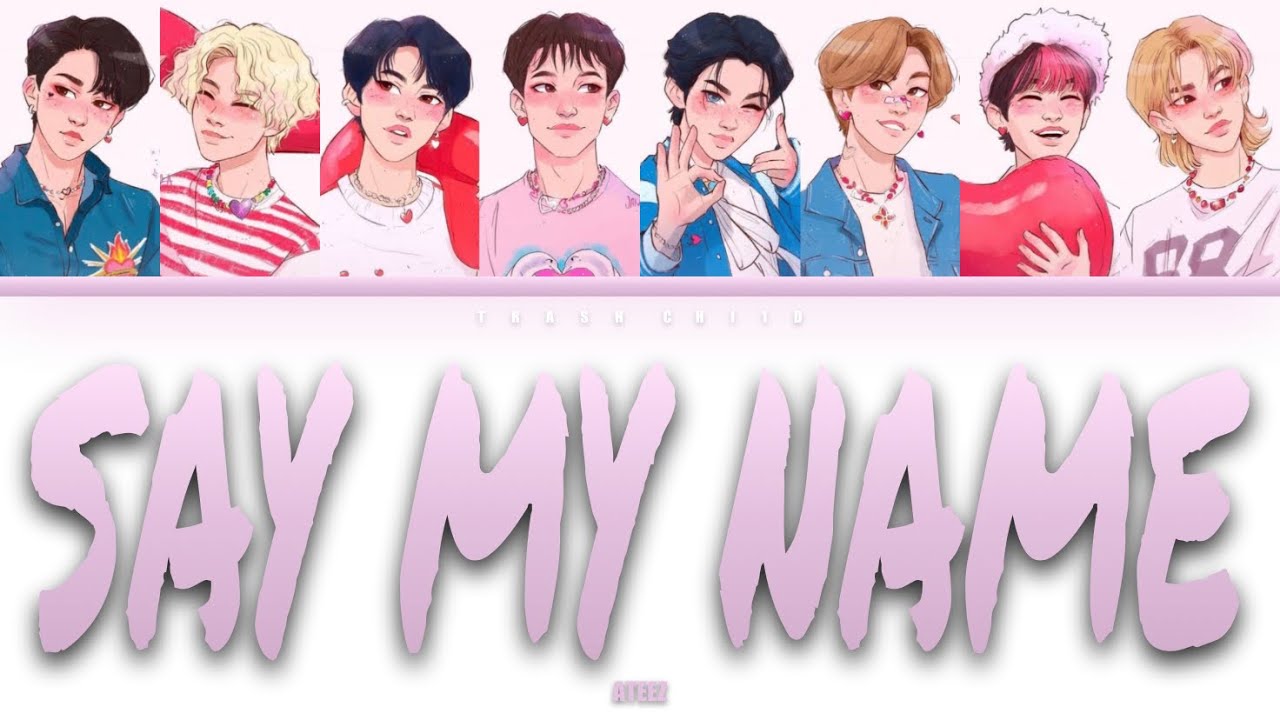 ATEEZ - Say My Name - if it were sung by Stray Kids (Capcut Auto Lyrics ver.)
