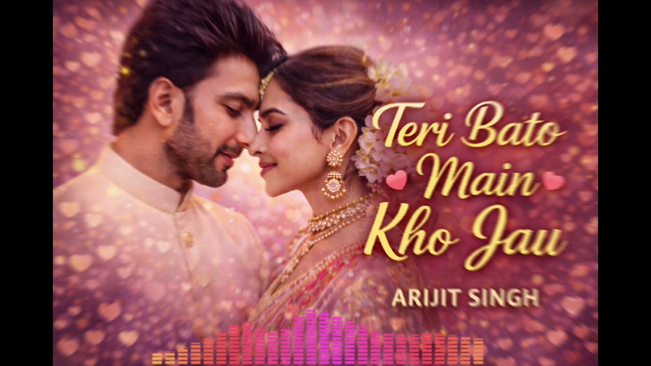तेरी बातों में खो जाउ । Arijit Singh songs । Romantic songs । Love songs । Ai music । Viral song