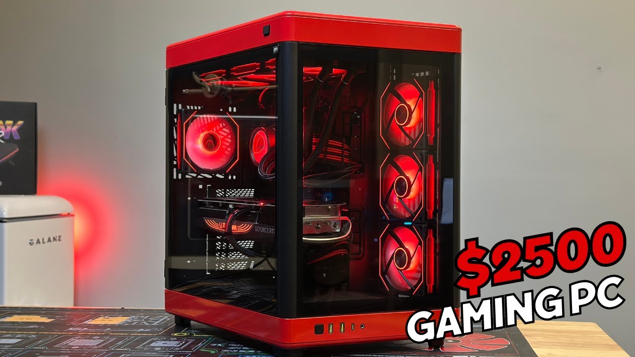 The ULTIMATE $2500 Black and Red Gaming PC (Build Guide)