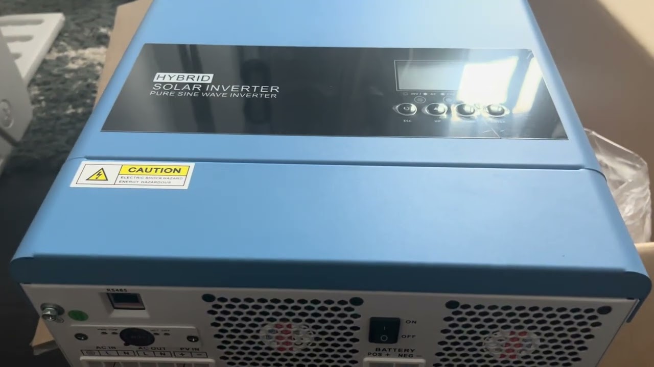 Anenji hybrid inverter 6kw close look 👀 