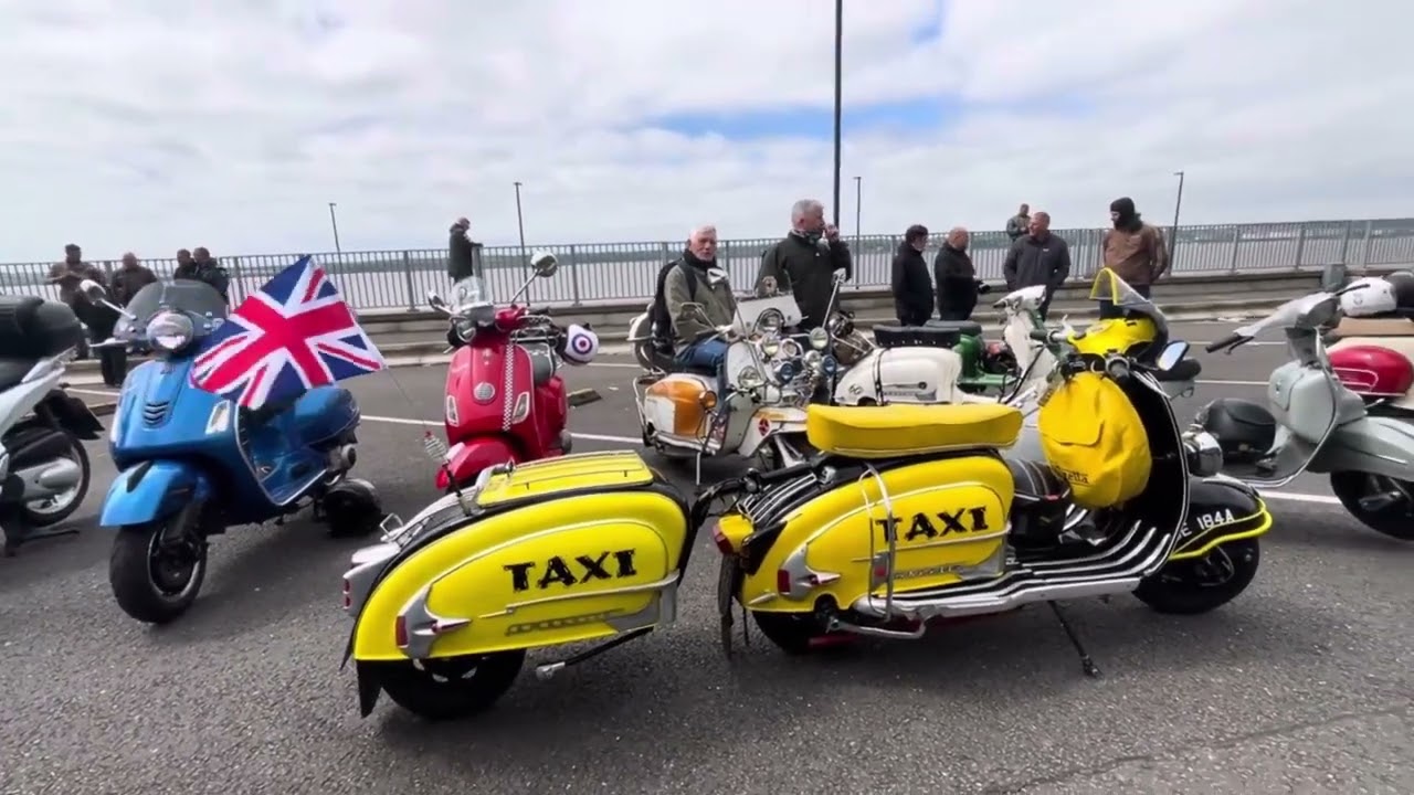 Liverpool Lost Boys , Scoots In The Park 2024 , Ride From Britannia Coach Park To Sefton Park .