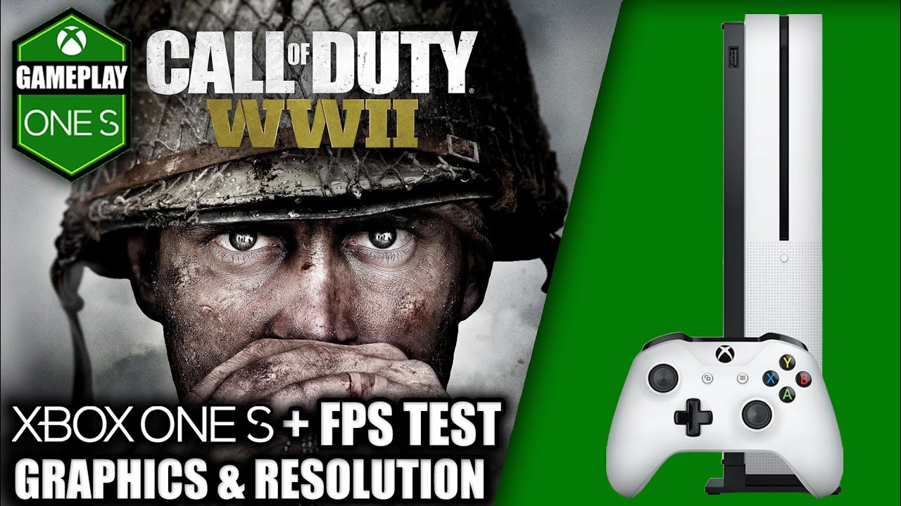 Call of Duty WW2 - Xbox One Gameplay + FPS Test