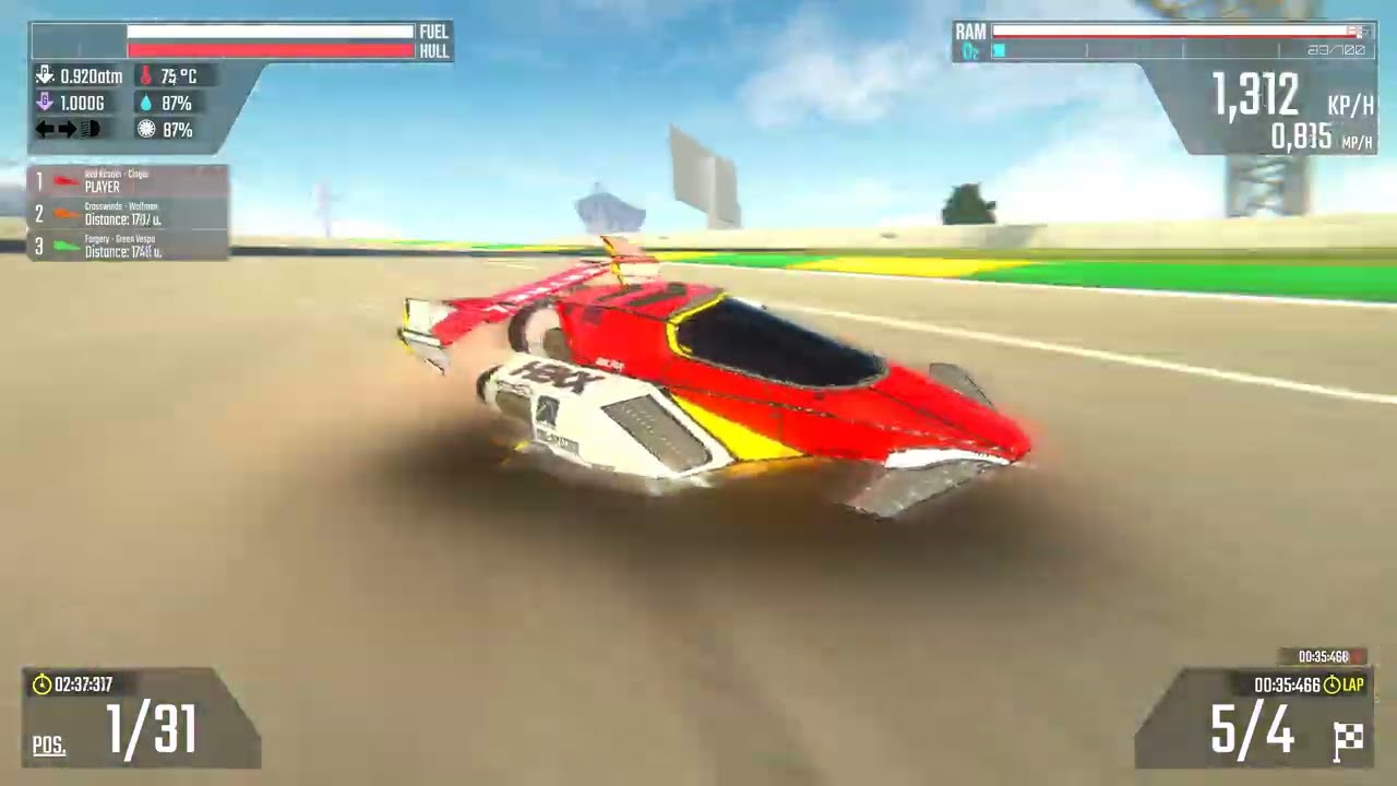 [XF Extreme Formula] Red Kestrel - Earth Cup (Extreme)