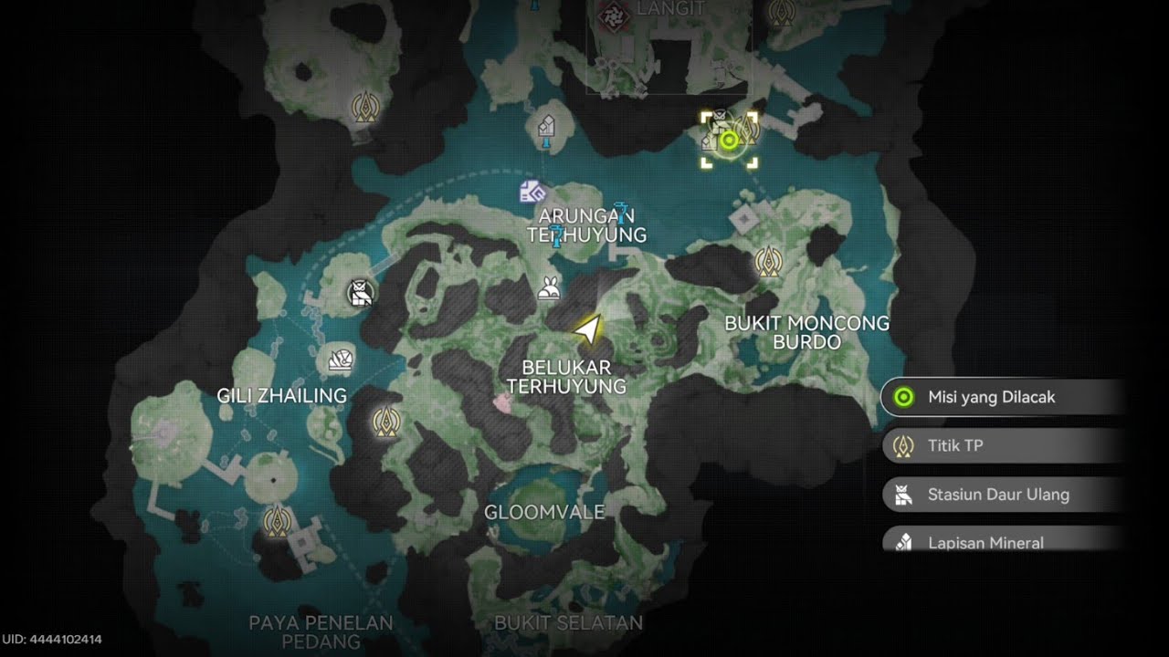 Membuka Map Belukar Terhuyung | Arknights Endfield - Side Story Wuling : Belukar Sunyi : Epilog