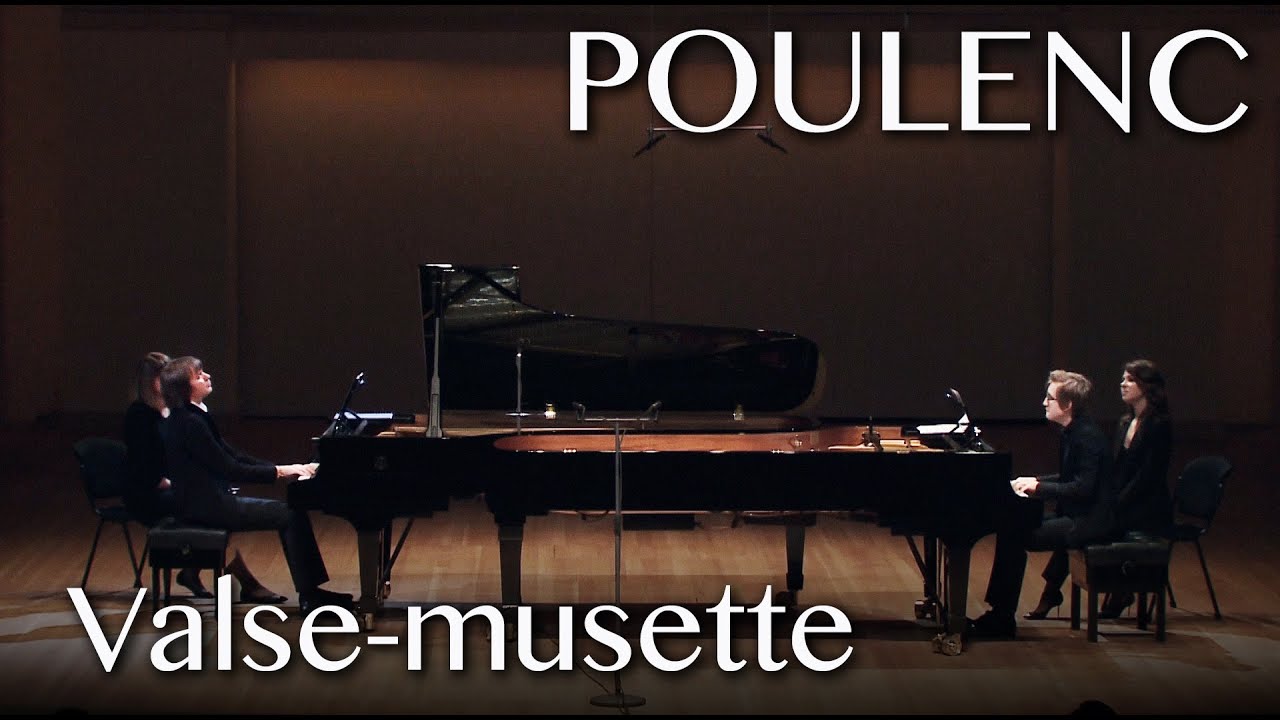 Poulenc: L'embarquement pour Cythère, valse-musette for 2 pianos. MASLEEV&KOPACHEVSKY