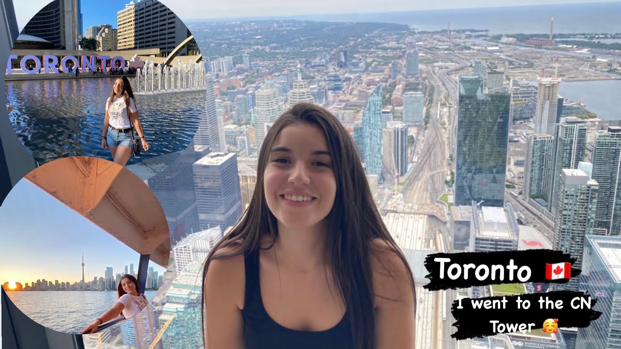 Toronto#1🇨🇦 The greatest city In Canada 🇨🇦 j’ai enfin visité la CN Tower 🥰 اخيرا مشيت لتورنتو