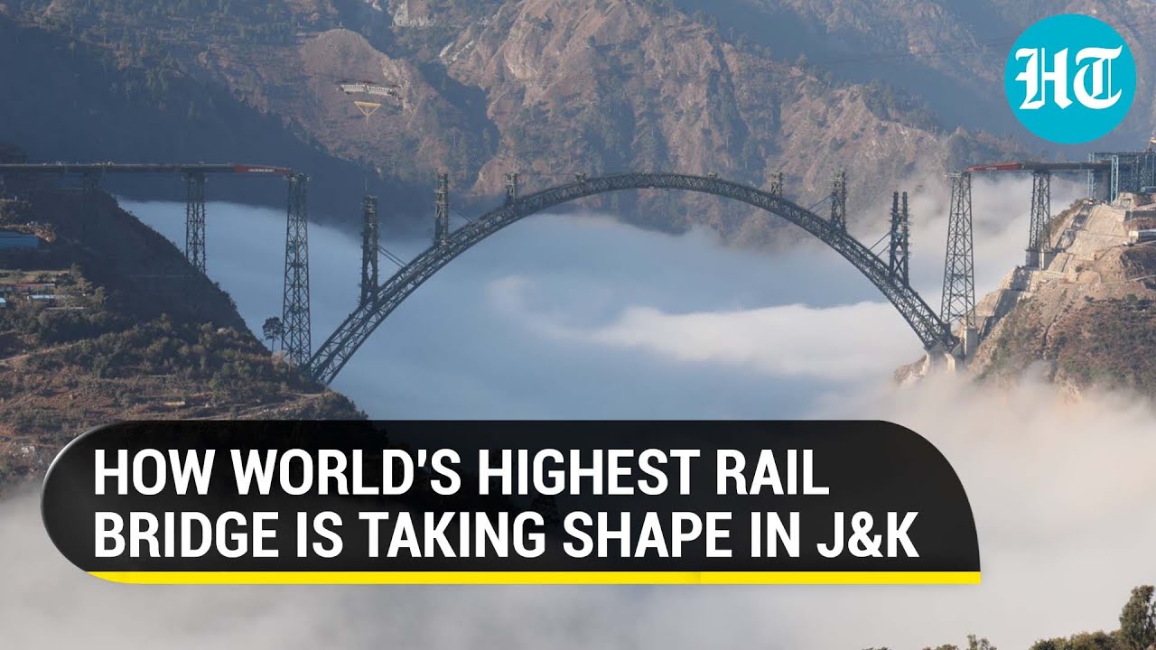 J&K gets world’s highest railway bridge, taller than Eiffel Tower; Netizens in awe