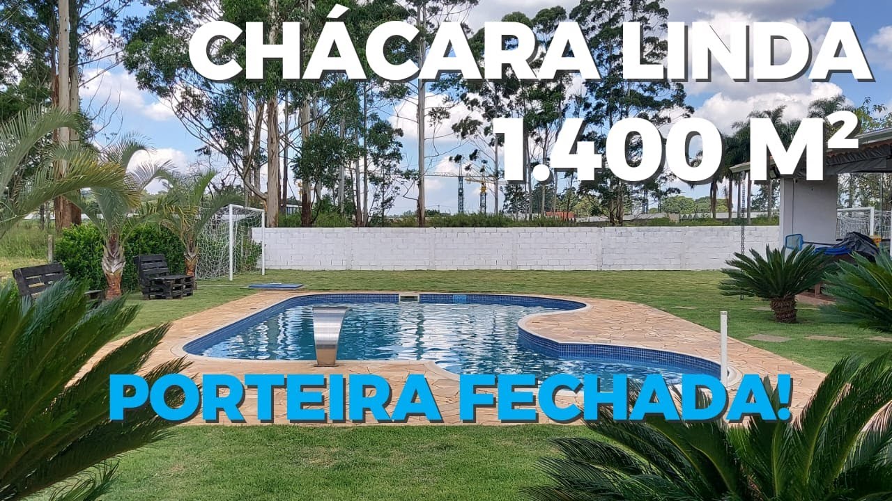 #73- IBIÚNA-(VENDIDO) CHÁCARA LINDA 1.400M² PORTEIRA FECHADA! OPORTUNIDADE!! VALOR 535 mil