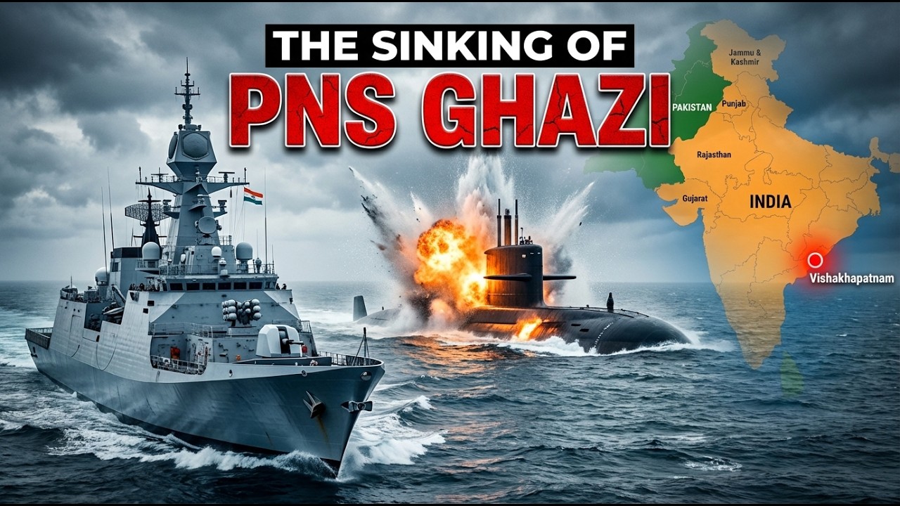 पाकिस्तान की सबसे ताकतवर सबमरीन कैसे खत्म हुई? | Ghazi Mystery