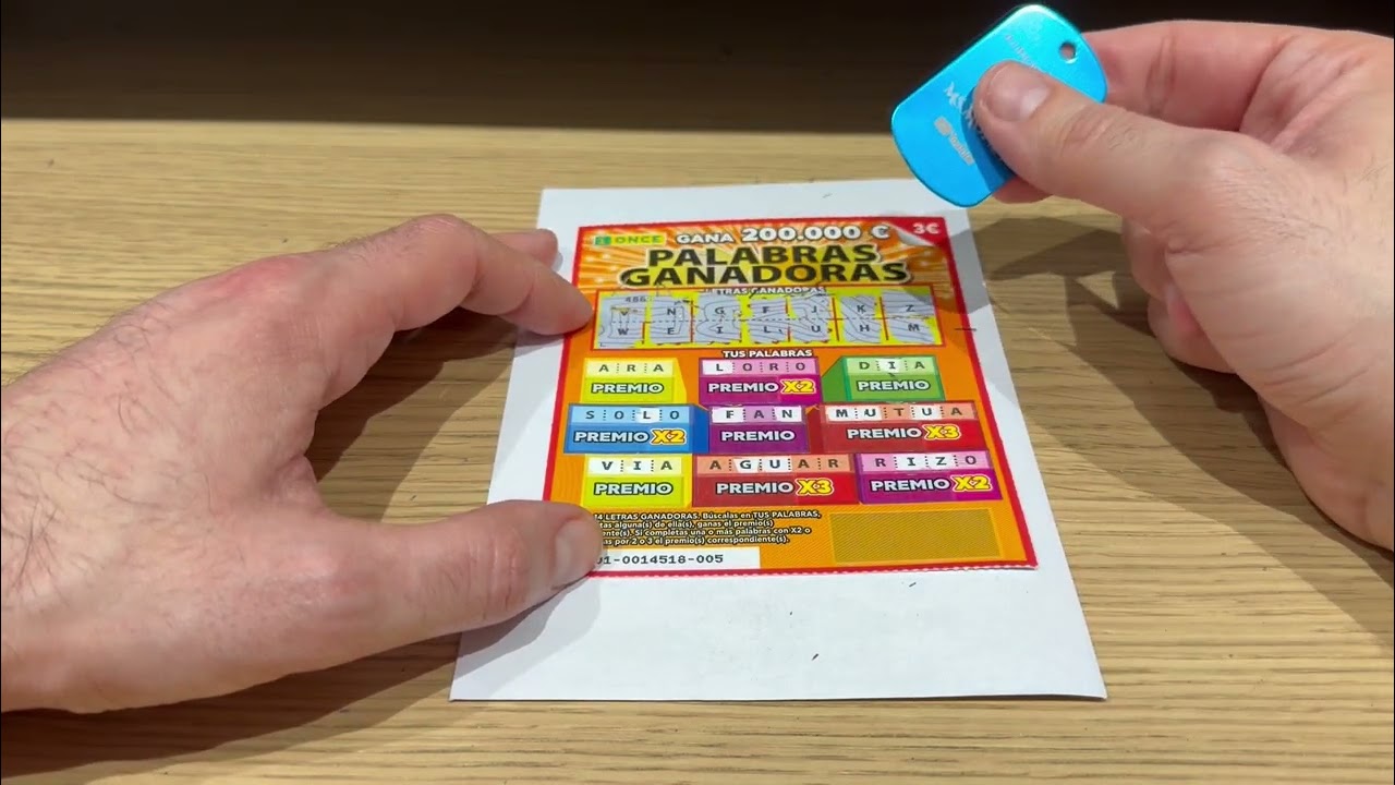 NUEVO RASCA PALABRAS GANADORAS FEBRERO 2026 #rascas #loteria #rascasdelaonce #juego #subscribe 