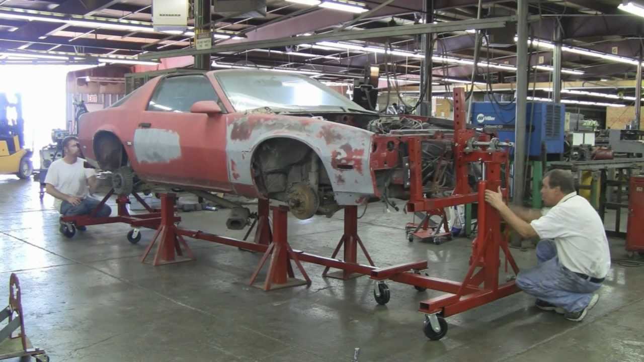 Auto Rotisserie - Here's One Way to Mount Your Car on the Rotisserie