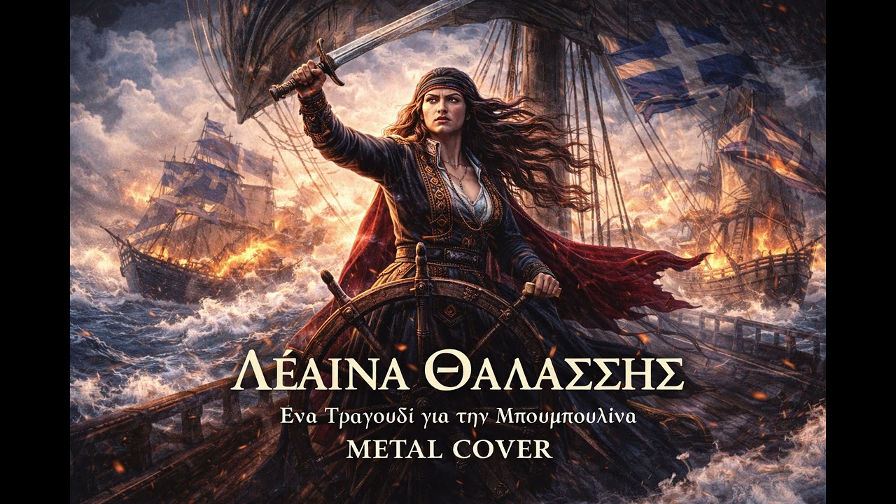 Λέαινα Θαλάσσης METAL COVER στα αρχαια ελληνικα τραγουδι για την ΜΠΟΥΜΠΟΥΛΙΝΑ