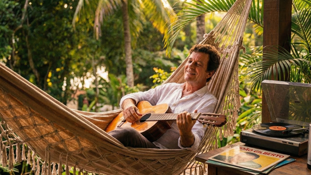 BOSSA NOVA pra DESCANSAR na REDE numa TARDE DE VERÃO anos 80 | inspirado em TOM JOBIM