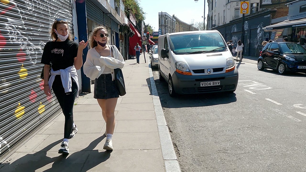 BRIXTON, Atlantic Road & Coldharbour Lane, Shopping & Eating Streets / London SW9 &ndash; N021 [4K]