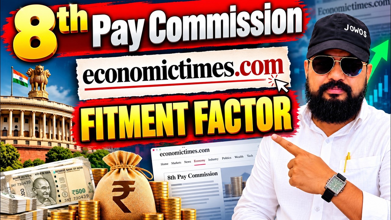 💰 8th Pay Commission - Fitment Factor - Economic Times of India