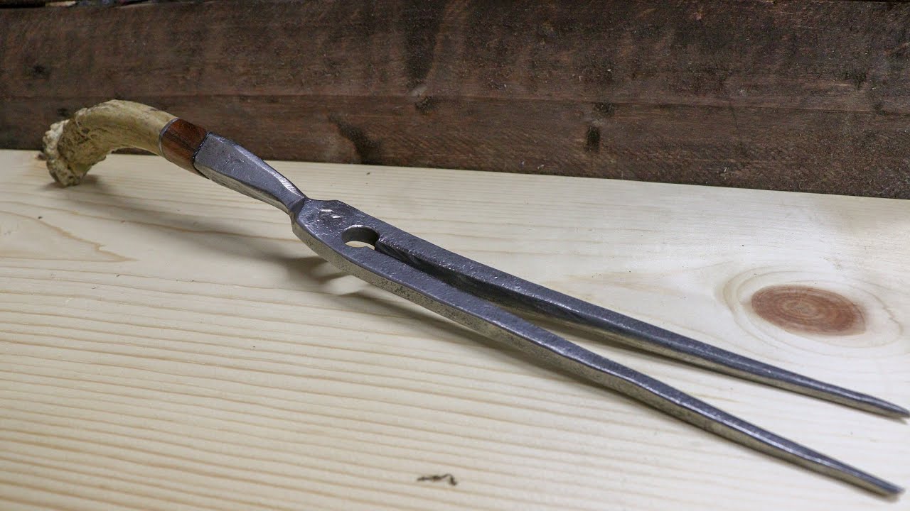 Forging A Carving Fork For Thanksgiving