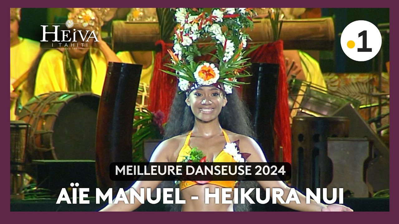 Heiva 2024 ⭐ Aïe Manuel, meilleure danseuse Heikura Nui