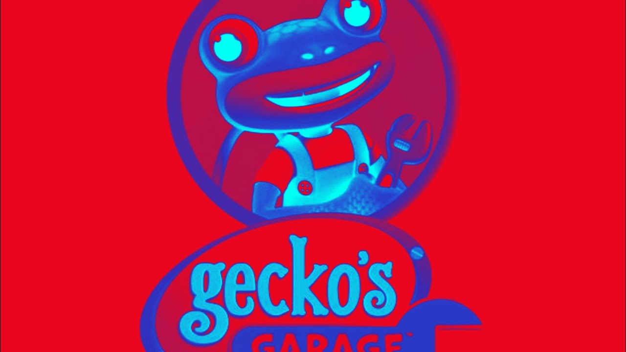Эффекты логотипа Gecko's Garage Intro TV, спонсируемые; предварительный просмотр 2 эффектов