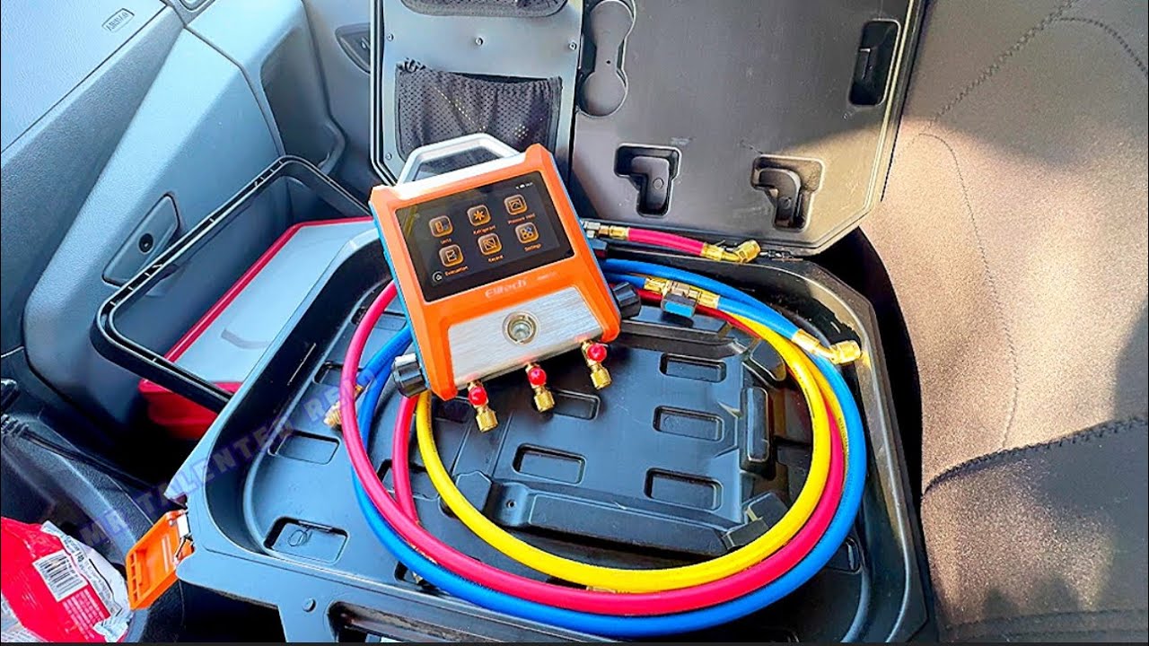 Elitech EMG-20V Ac manifold gauges