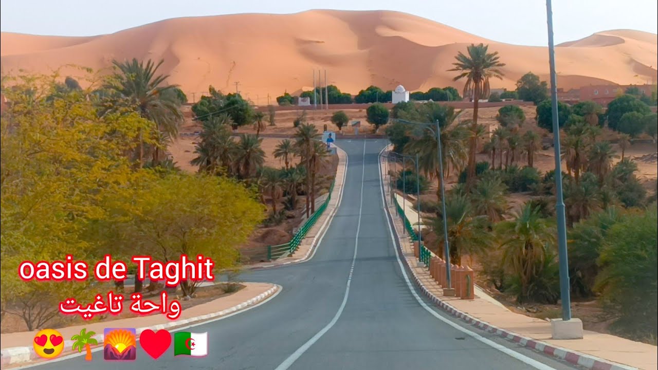 Oasis de Taghit واحة تاغيت 😍🌴🌄♥️🇩🇿 🌍 👍 le Sahara Algérien