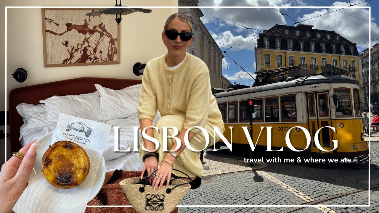 LISBON TRAVEL VLOG 2025| Katie Peake