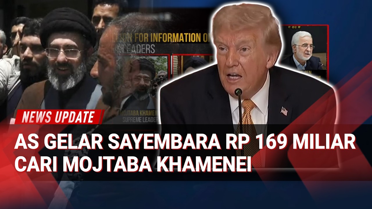 AS Tawarkan Hadiah Rp169 Miliar Cari Pemimpin Tertinggi Iran Mojtaba Khamenei