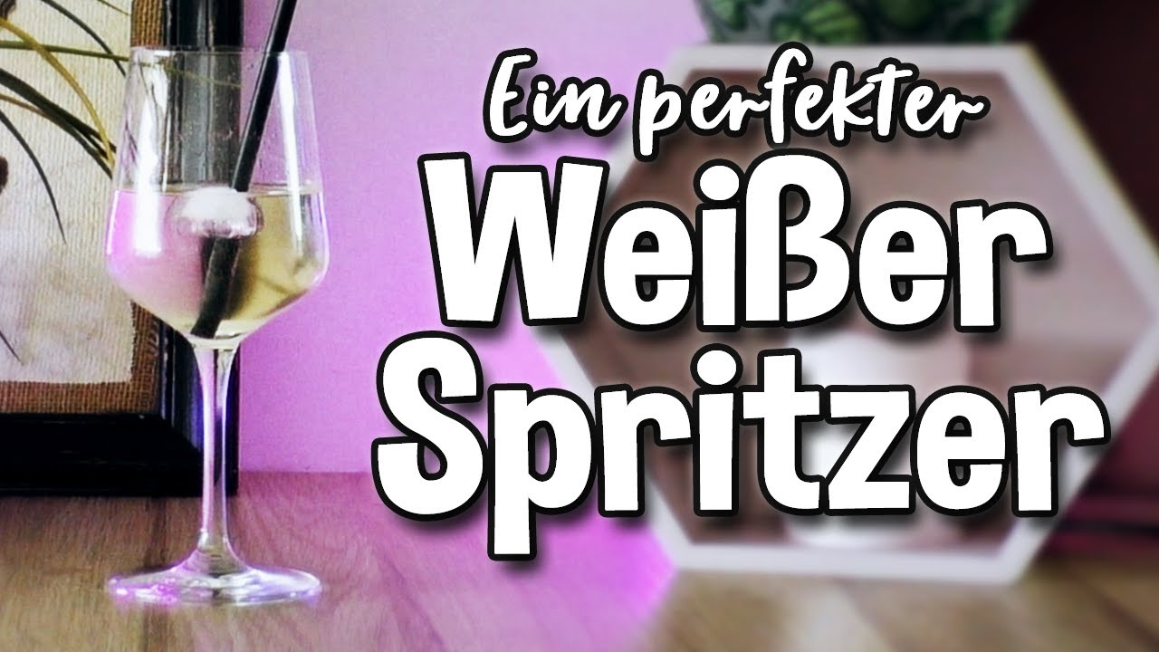 Der perfekte Wei&szlig;e Spritzer (&Ouml;sterreichisches Nationalgetr&auml;nk) Rezept + Zubereitung | thajo torpedo
