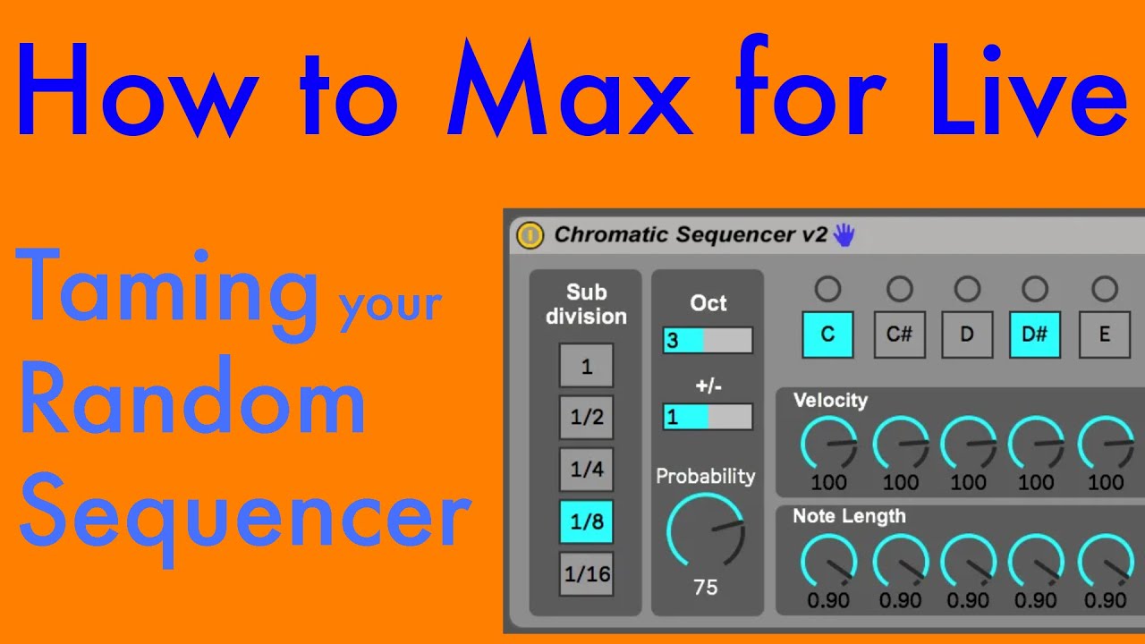 Max for Live: 1 free tool to improve your random sequences
