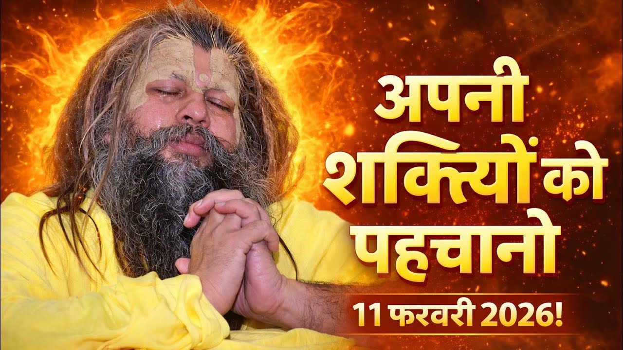 अपनी शक्तियों को पहचानो || 11 फरवरी 2026 || प्रेमानंद जी महाराज !