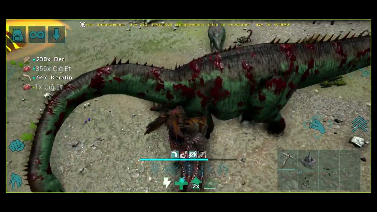 Ark genesis 2 deki shadowmanele oynuyom part 1