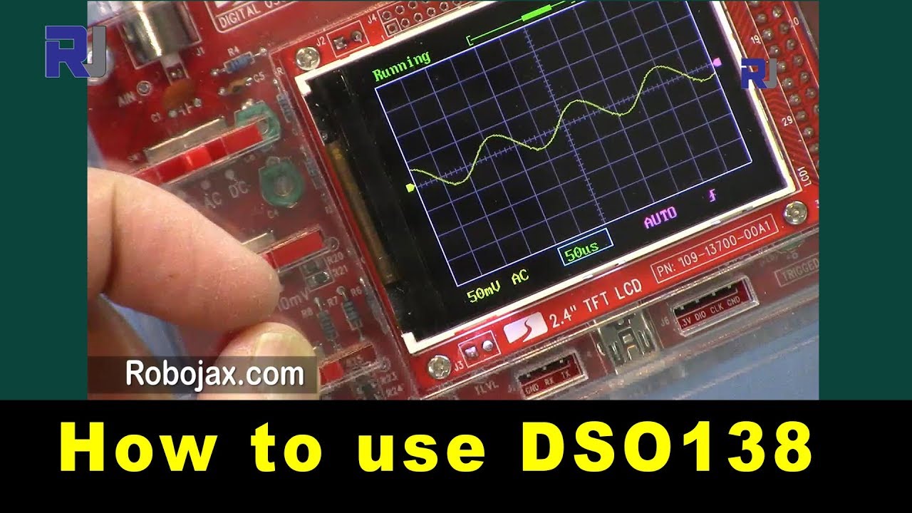 Как использовать комплект цифрового осциллографа JYE Tech DSO138