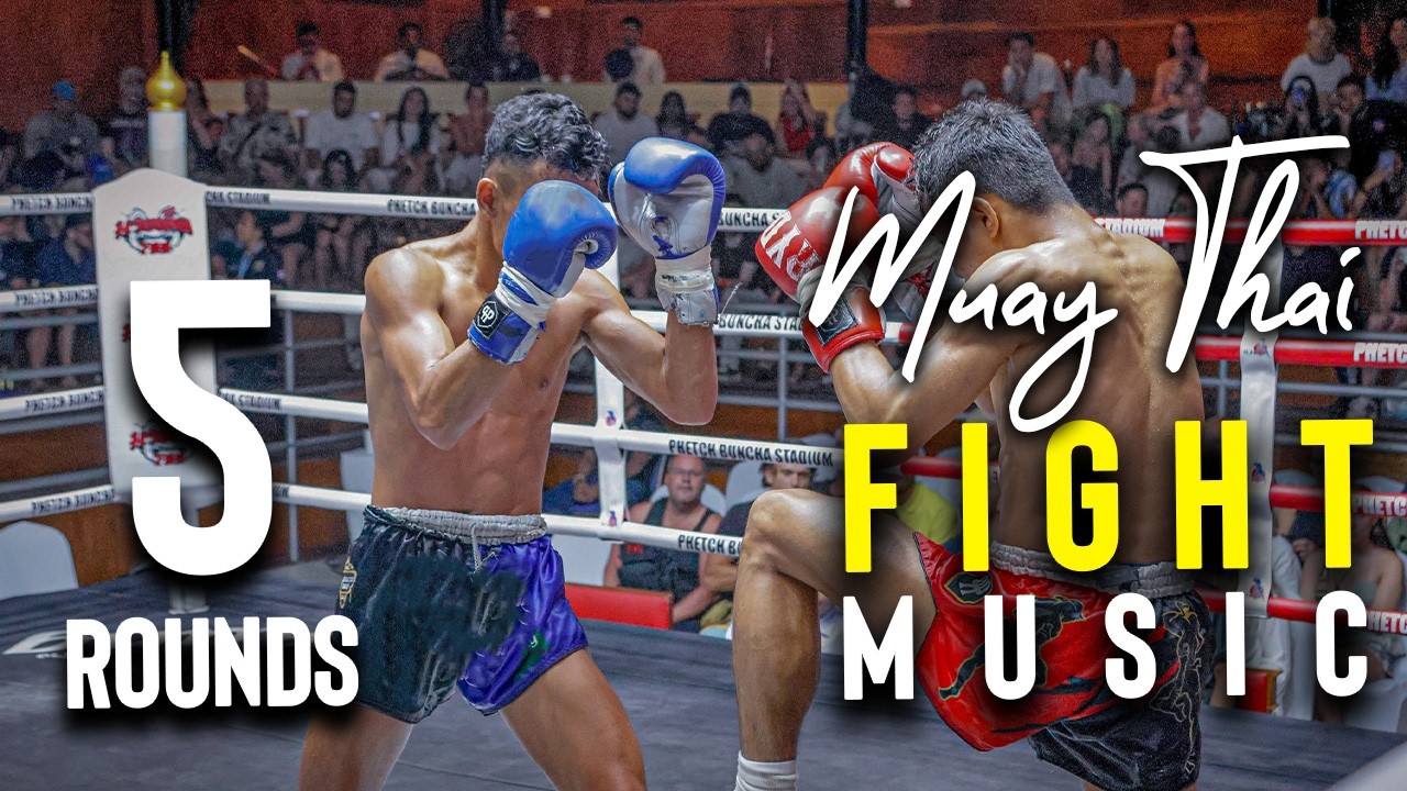 Muay Thai Fight Music ┃ 5 Rounds x 3 Min. 2 Min Brake ┃ Sarama Thaiboxing