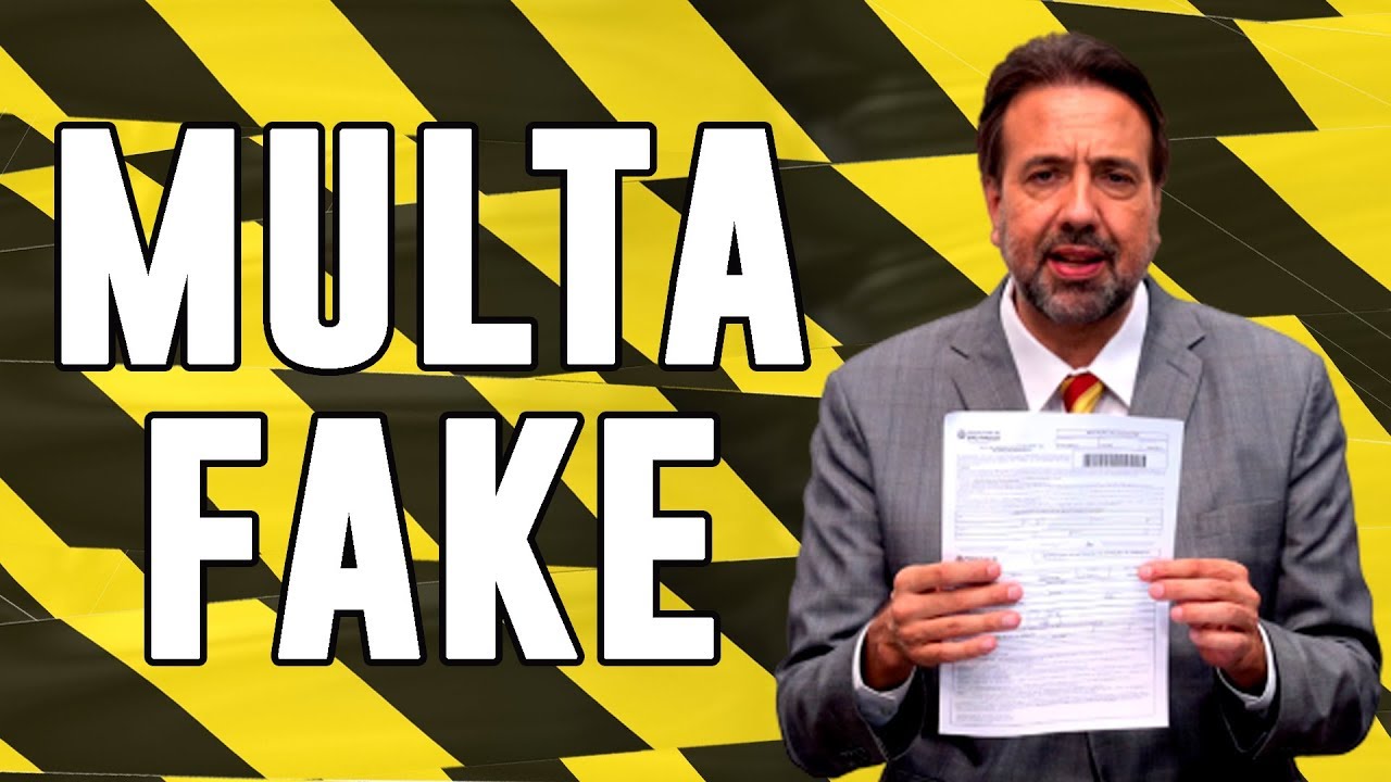 GOLPE DA MULTA DE TRÂNSITO FALSA | JORGE LORDELLO